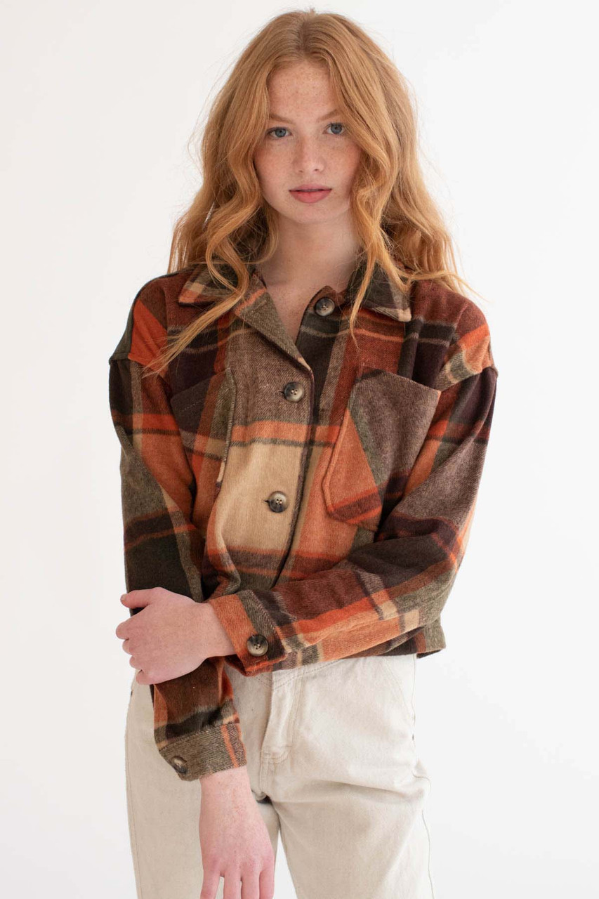 Women's High Pile Fleece Lined Flannel Chore Coat | Womens Outerwear |  Dickies - Dickies Canada