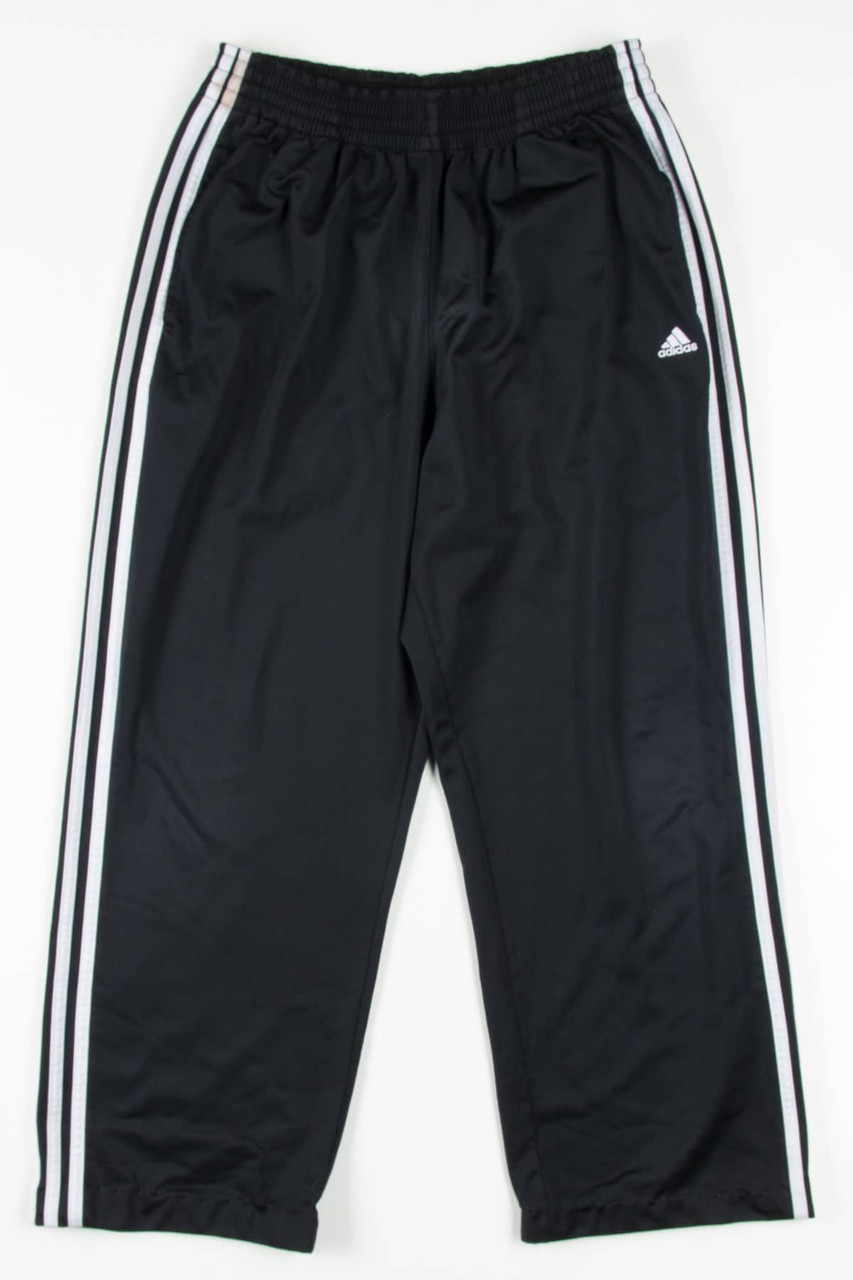 Cropped Adidas Track Pants (sz. M) - Ragstock.com