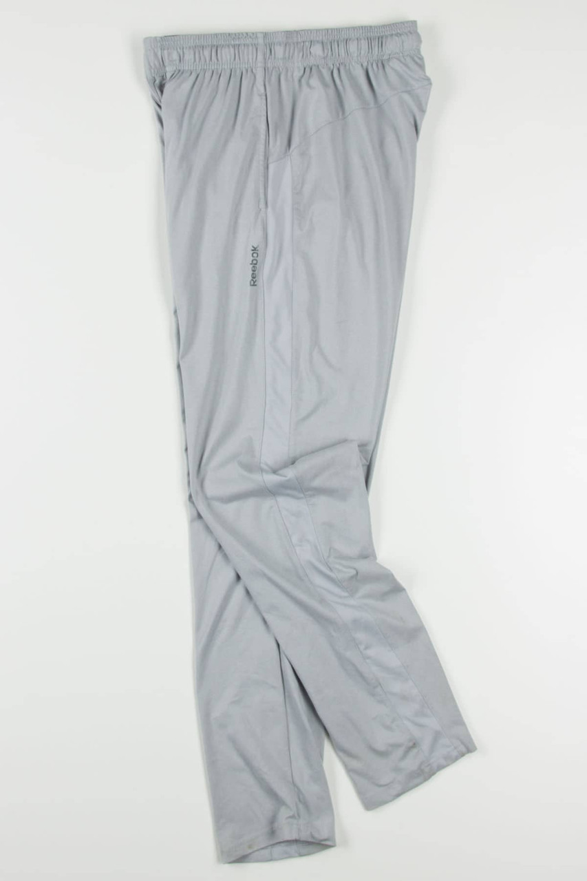 Light Grey Reebok Track Pants (sz. M) 