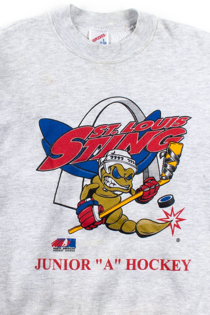  Vintage St. Louis Ice Hockey Sticks Sports Team Fan Gift  Sweatshirt : Clothing, Shoes & Jewelry