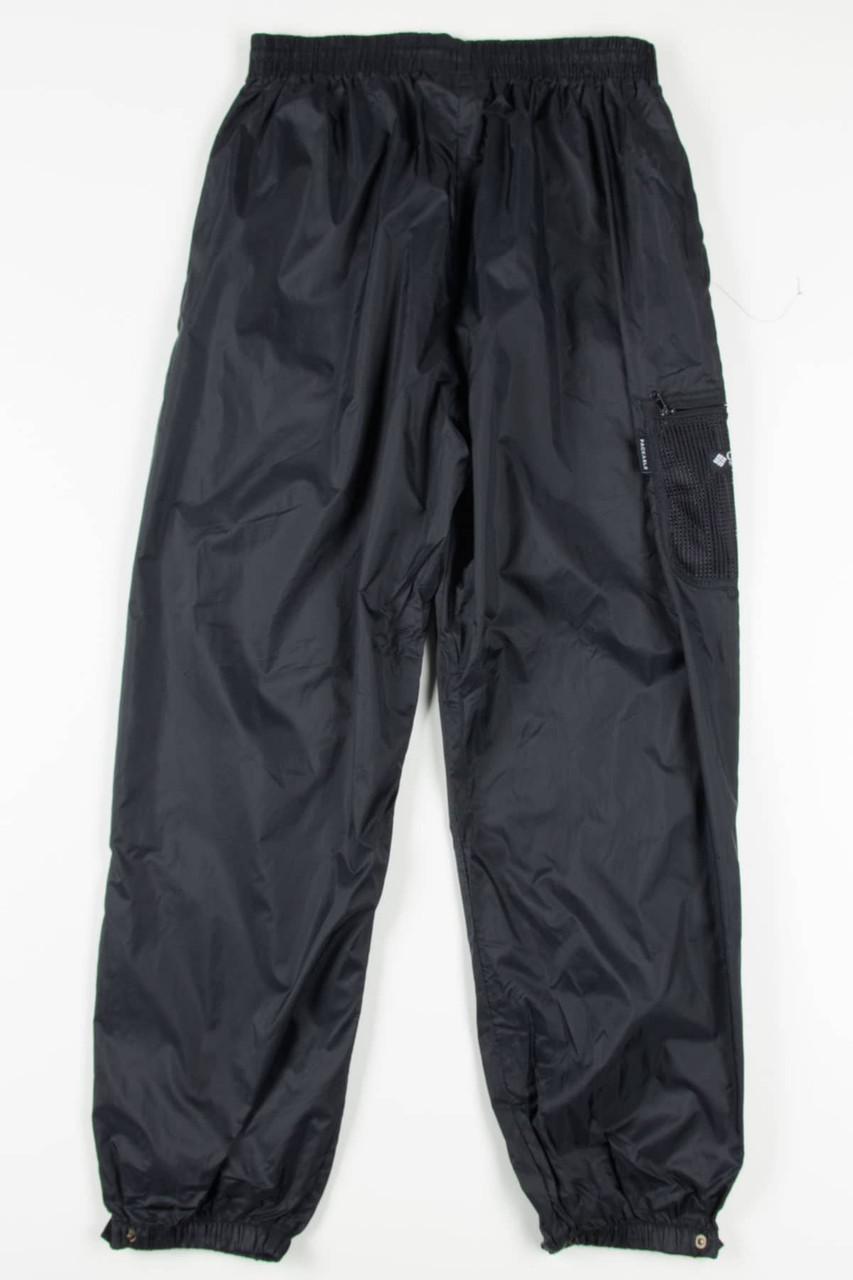 Black Columbia Windbreaker Track Pants (sz. Women's XL)