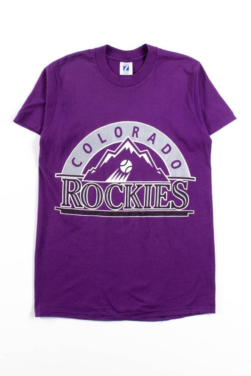 90s Colorado Rockies T-shirt size Large