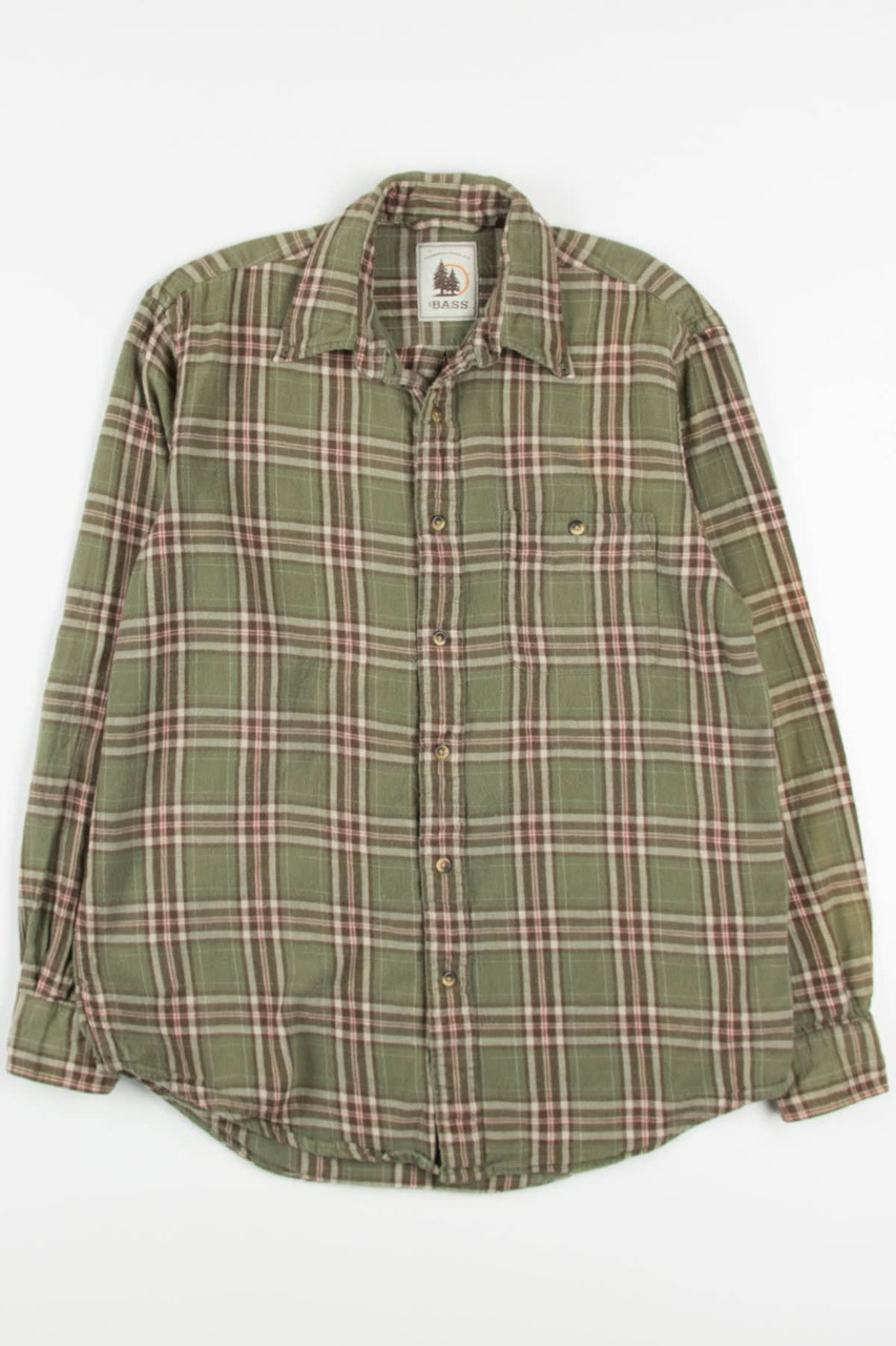 Vintage G.H. Bass & Co. Flannel Shirt 3896 - Ragstock.com