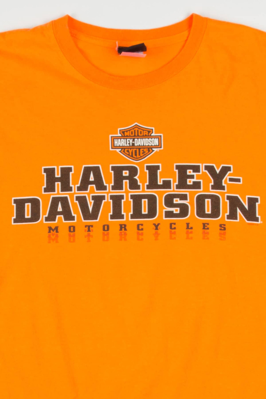 Neon Marietta Harley Davidson T-Shirt