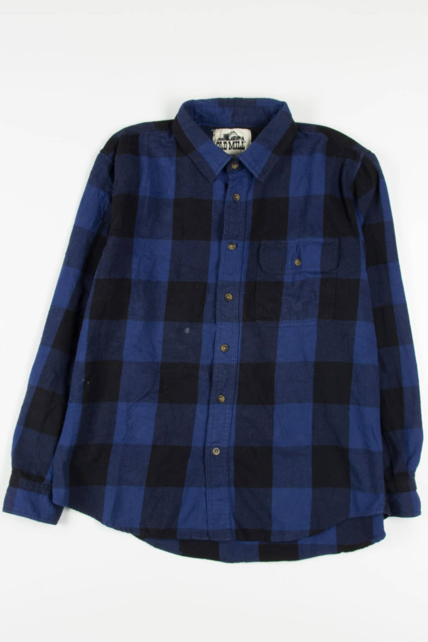 Blue Buffalo Old Mill Flannel Shirt 4098 - Ragstock.com