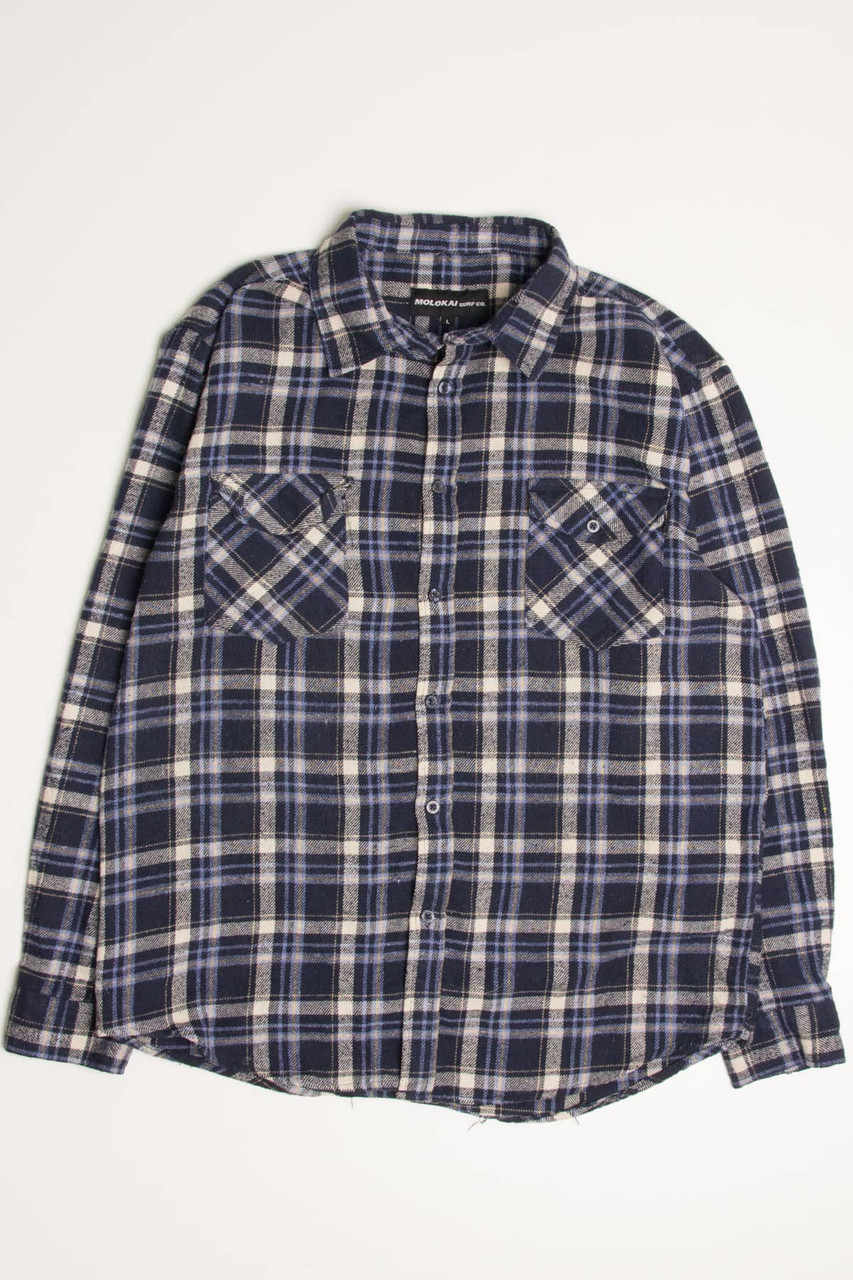 Vintage Molokai Flannel Shirt 4317 - Ragstock.com