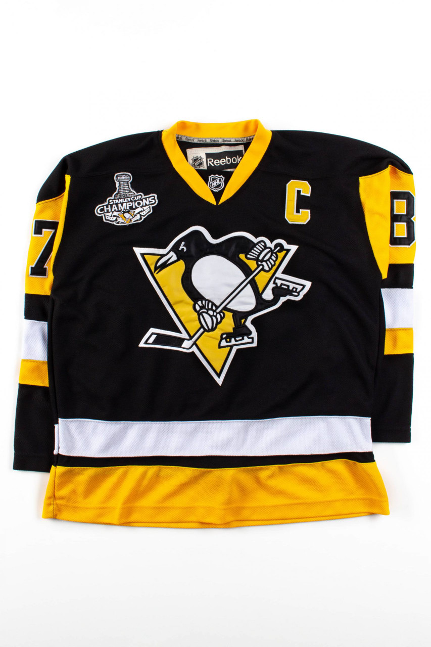 Sidney Crosby Pittsburgh Penguins Hockey Jersey Mens Large NHL Reebok