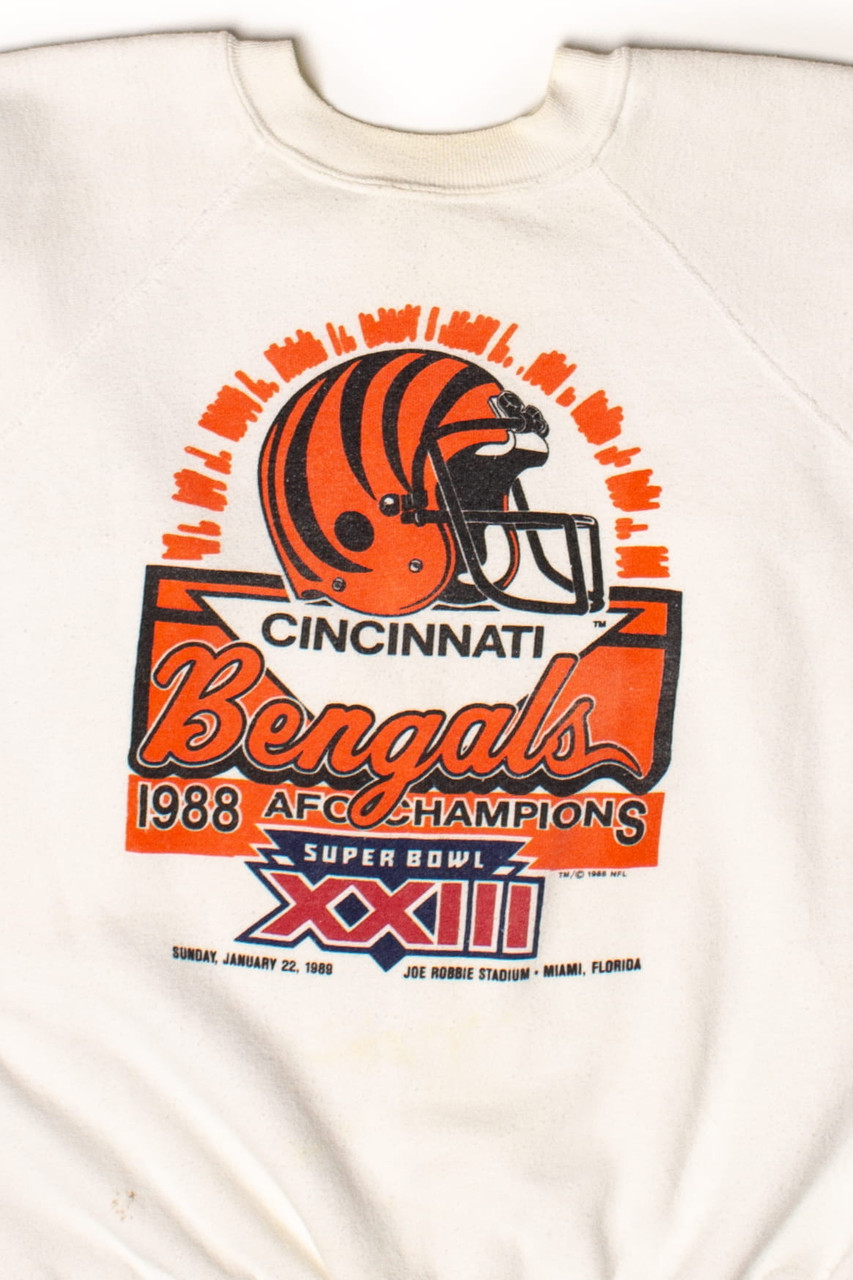 Vintage Cincinnati Bengals AFC Champions 1988 Crewneck