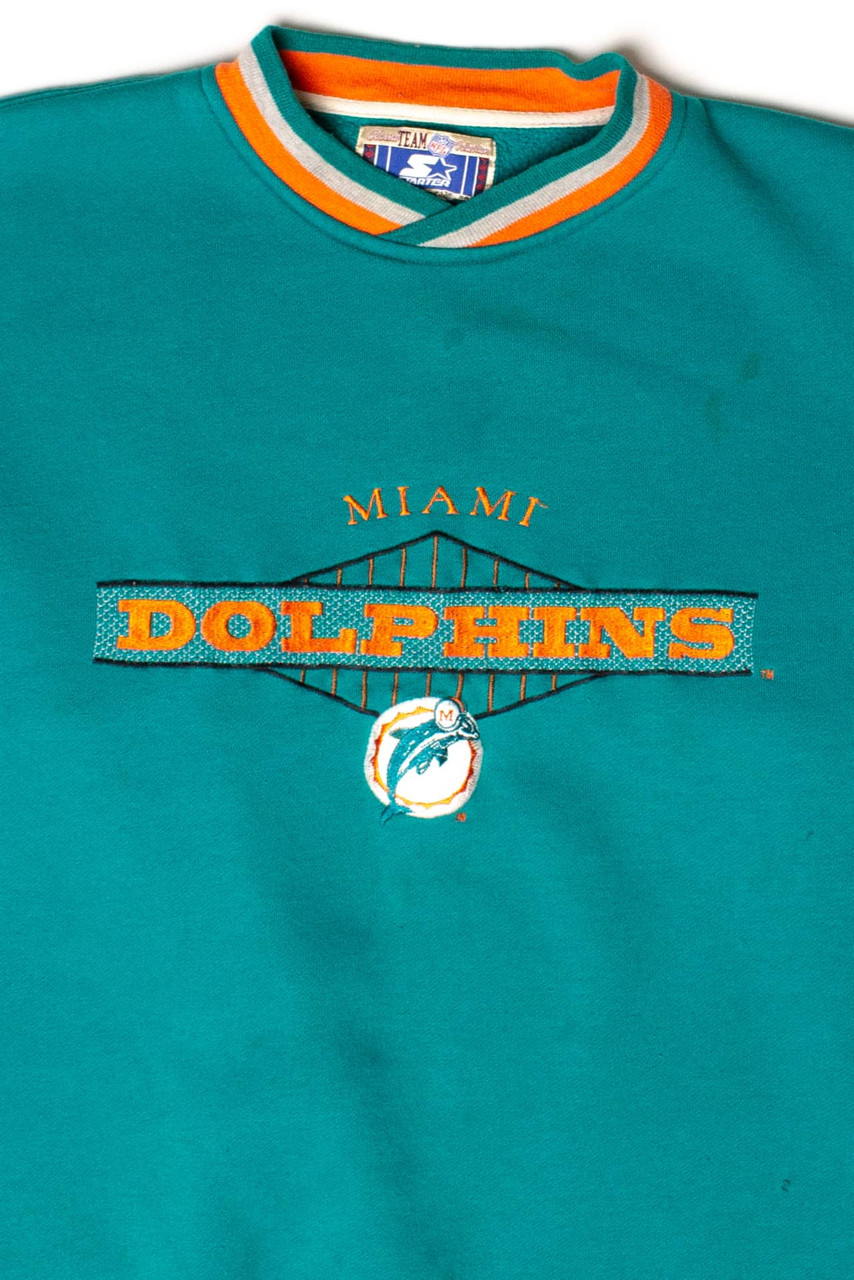 Vintage Starter Miami Dolphins Sweatshirt - Ragstock.com