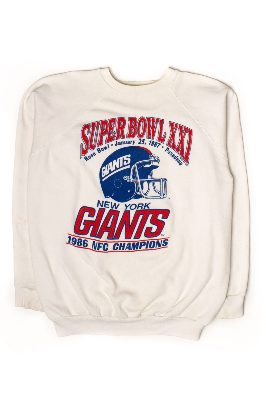 Vintage 1987 NY Giants Super Bowl Sweatshirt