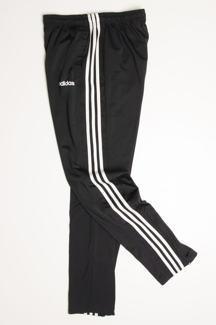 3 Striped Tapered Adidas Track Pants (sz. L) - Ragstock.com