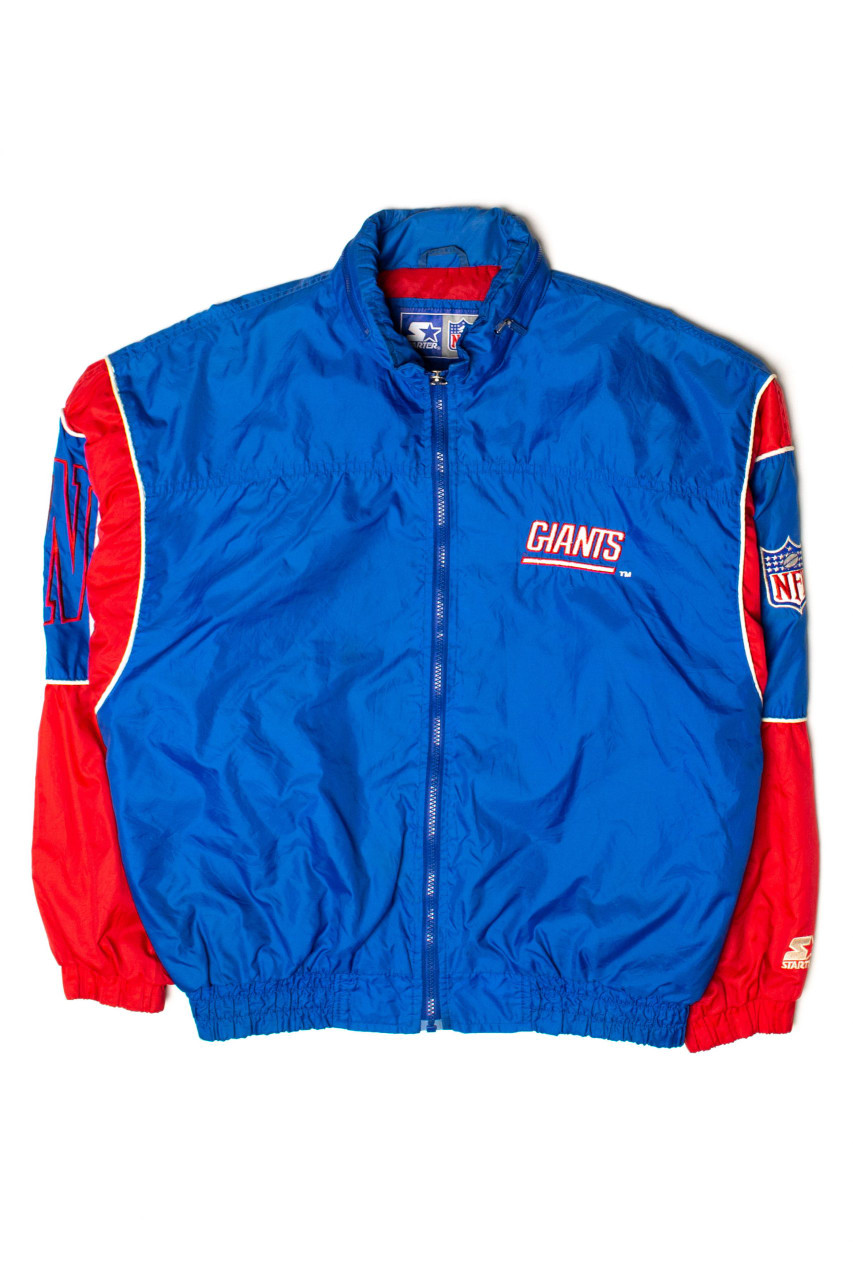 Vintage New York Giants Starter Jacket 海外 即決-