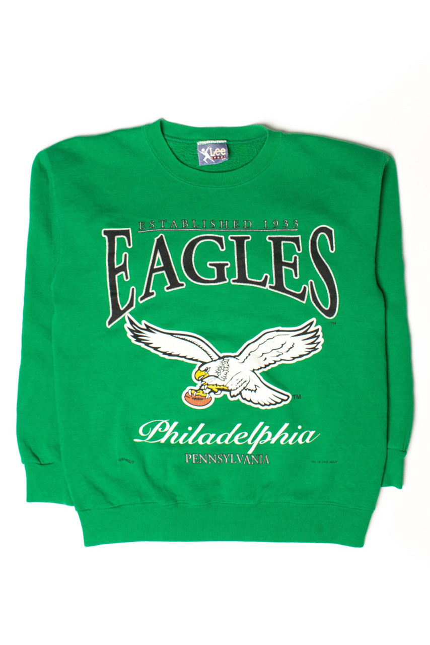 Vintage Philadelphia Eagles 1994 Long Sleeve T Shirt Made in USA