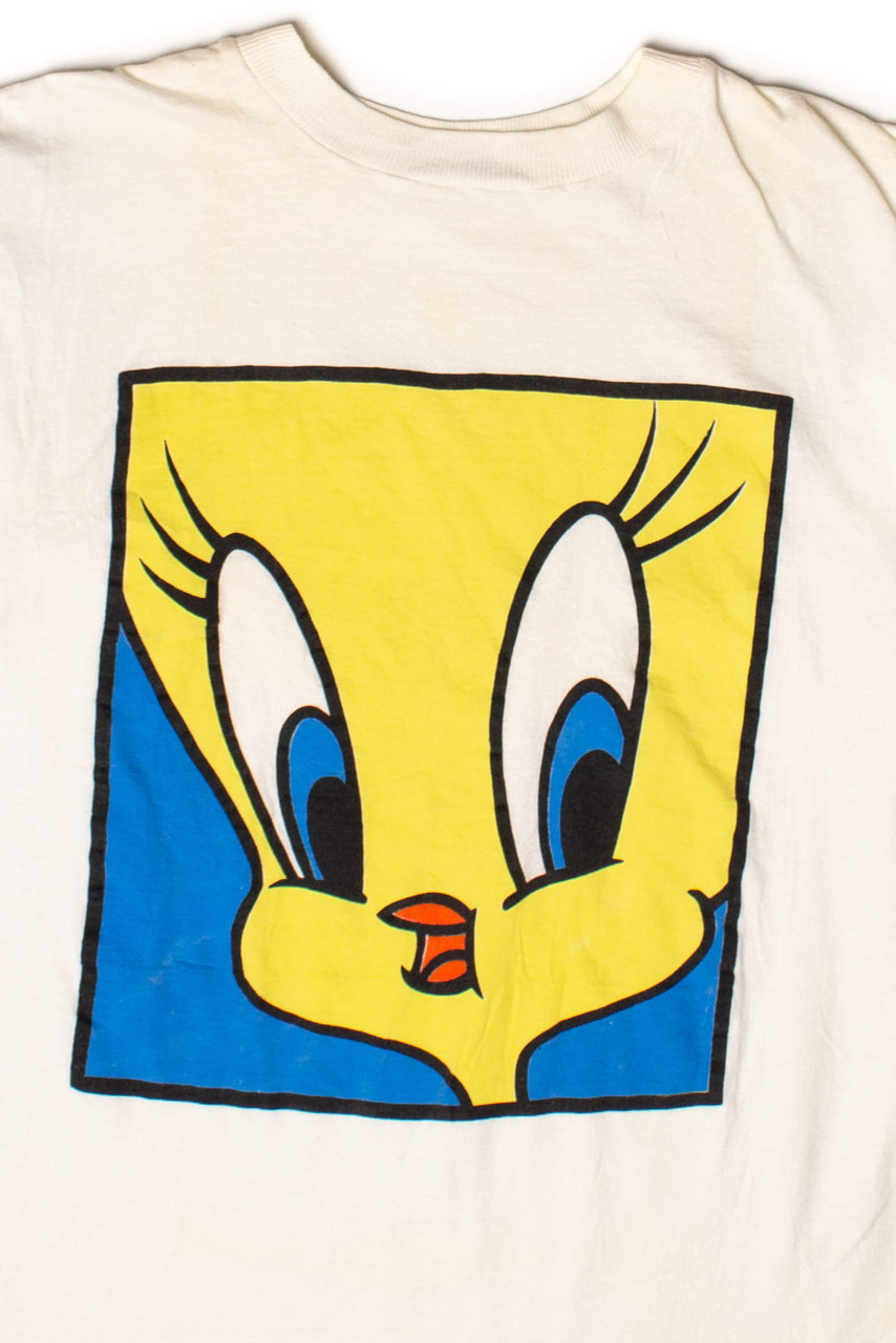 Vintage Tweety T-Shirt Bird Portrait