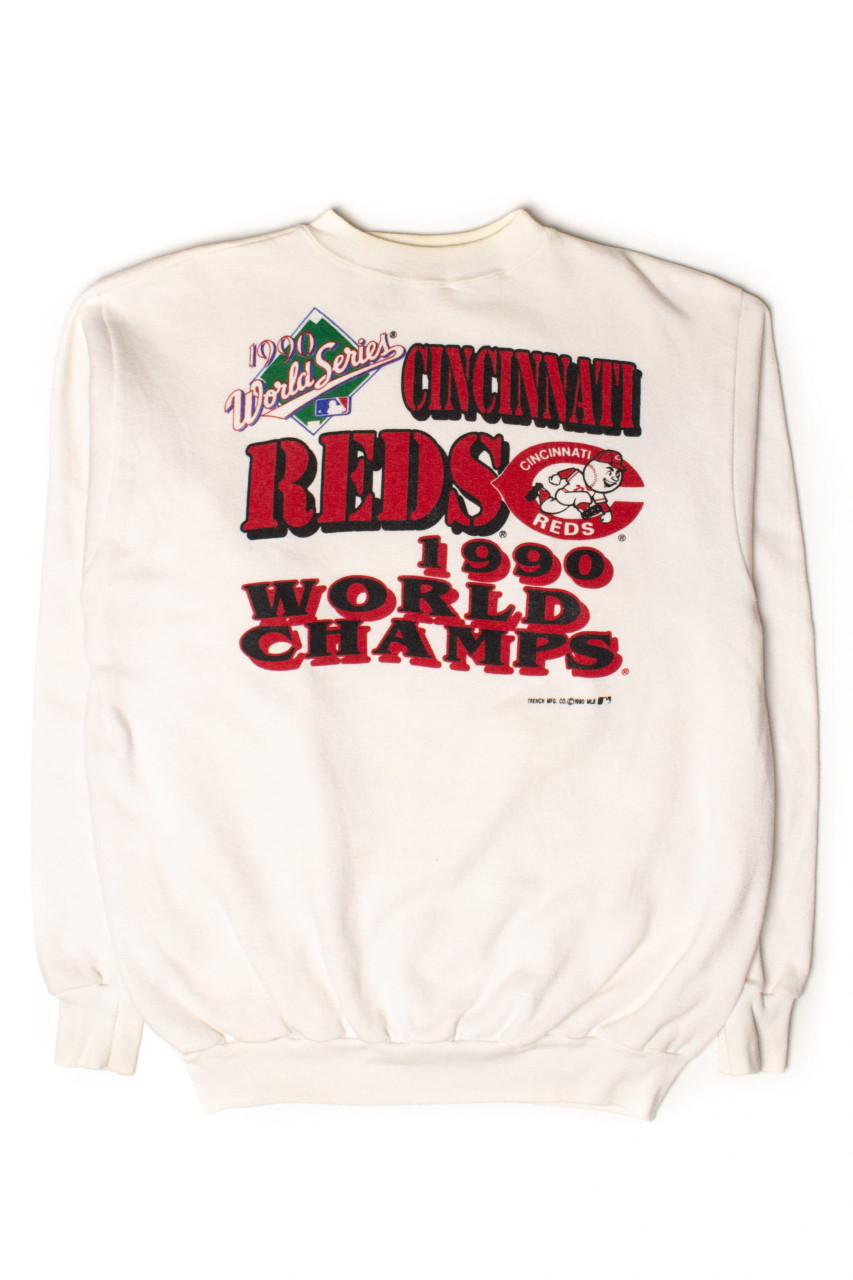 Vintage Cincinnati Reds World Series Champs Sweatshirt (1990) 