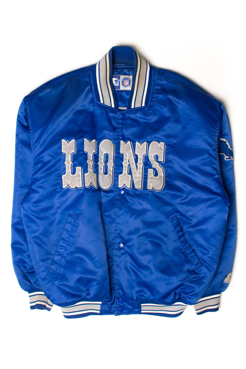 STARTER, Jackets & Coats, Vintage Detroit Lions Starter Jacket