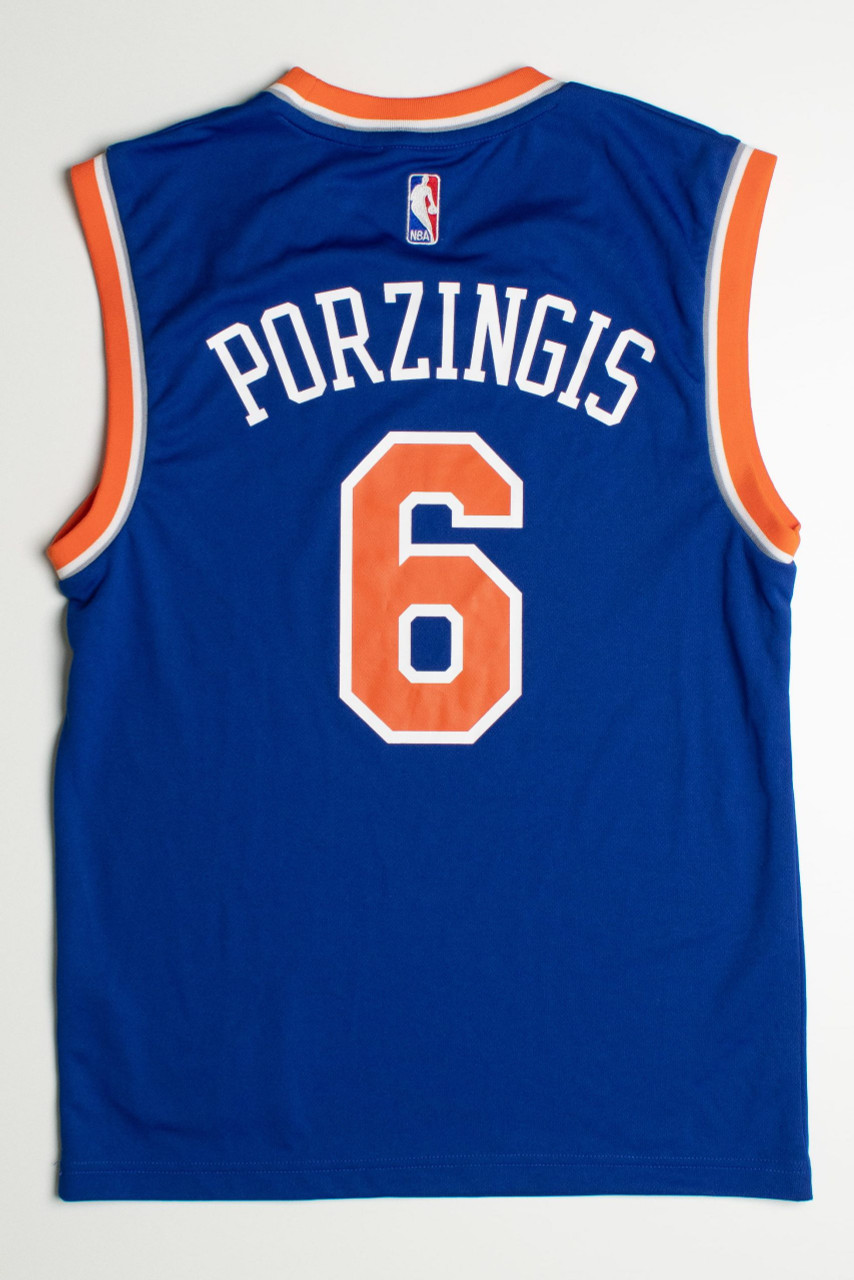  adidas New York Knicks Authentic On-Court Team Issued Pro Cut  Blue Jersey Men's (MT) : Sports & Outdoors