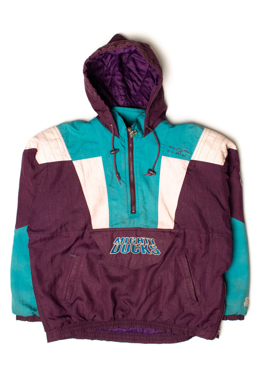 90s MIGHTY DUCKS Pullover Jacket by Starter / Mighty Ducks -  India