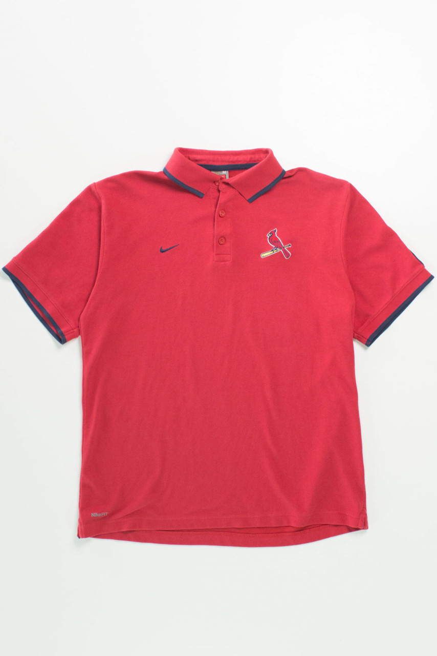 Nike, Shirts, St Louis Cardinals Nike Drifit Tshirt Red Large