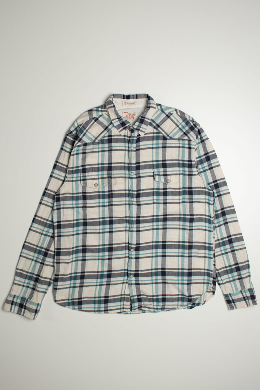 Vintage Lucky Brand Flannel Shirt 1