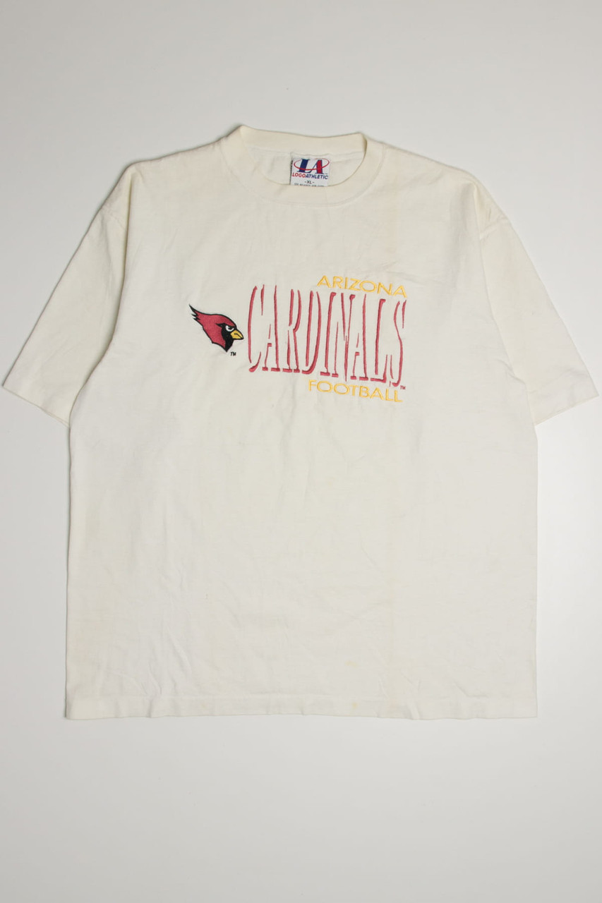 Vintage 90's Arizona Cardinals Red T Shirt Size XL