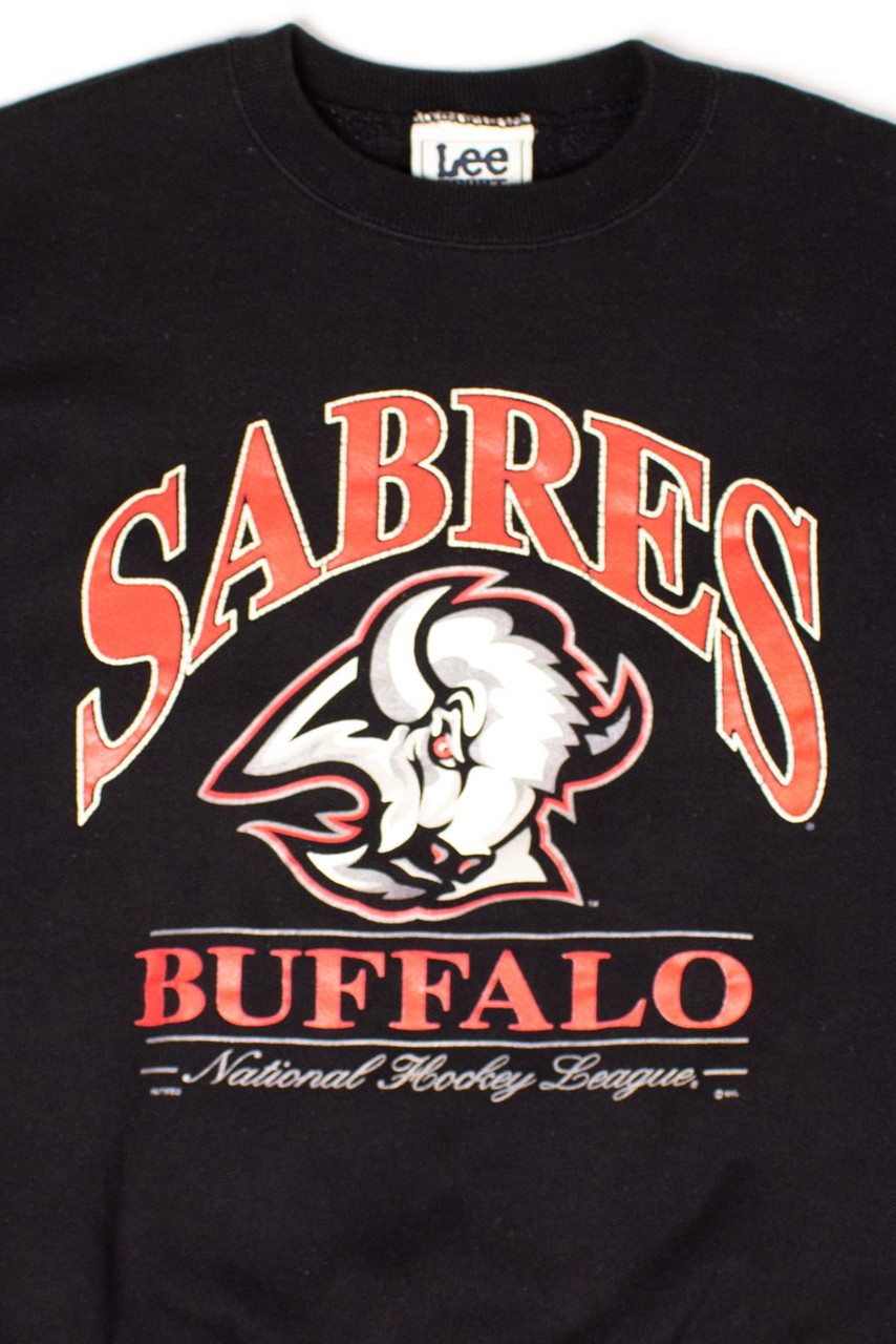 Secret Logo On 90's Buffalo Sabres Jersey