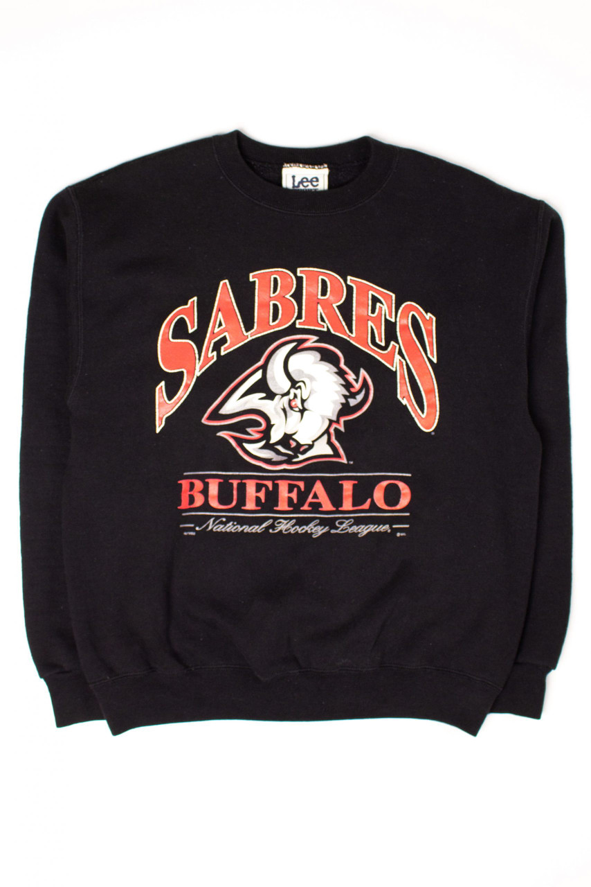 Buffalo Sabres Fanatics Branded Wave Off Vintage Crew Sweatshirt - Sports  Grey - Mens