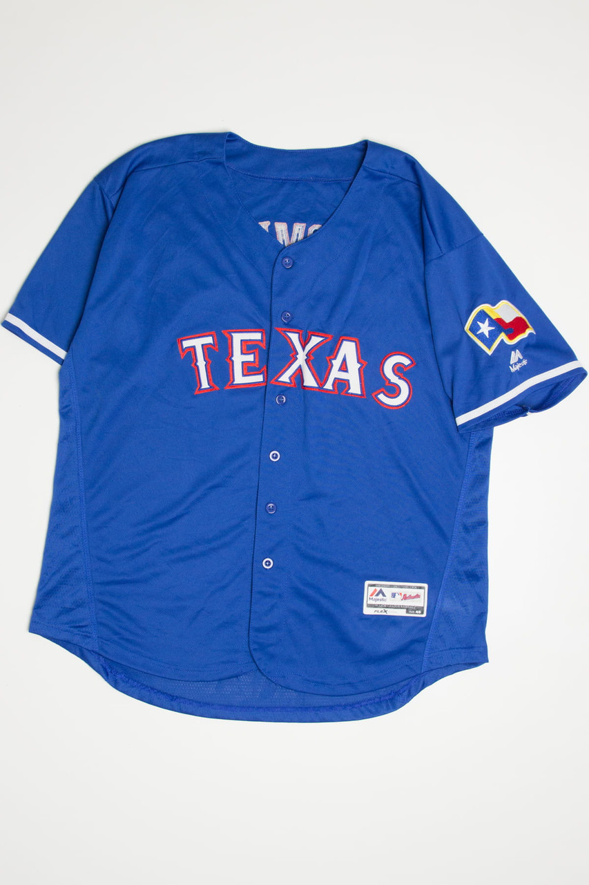 Majestic, Tops, Texas Rangers Yu Darvish Jersey