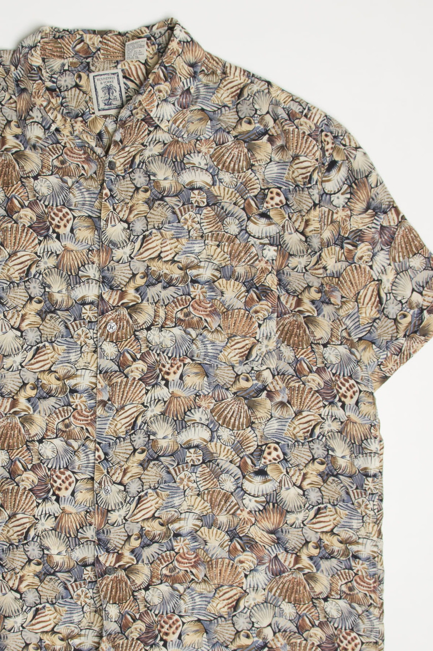 Vintage Silk Shell Collection Hawaiian Shirt 2085