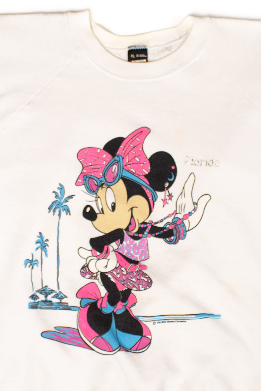 Vintage Minnie Mouse Florida Sweatshirt (1980s)
