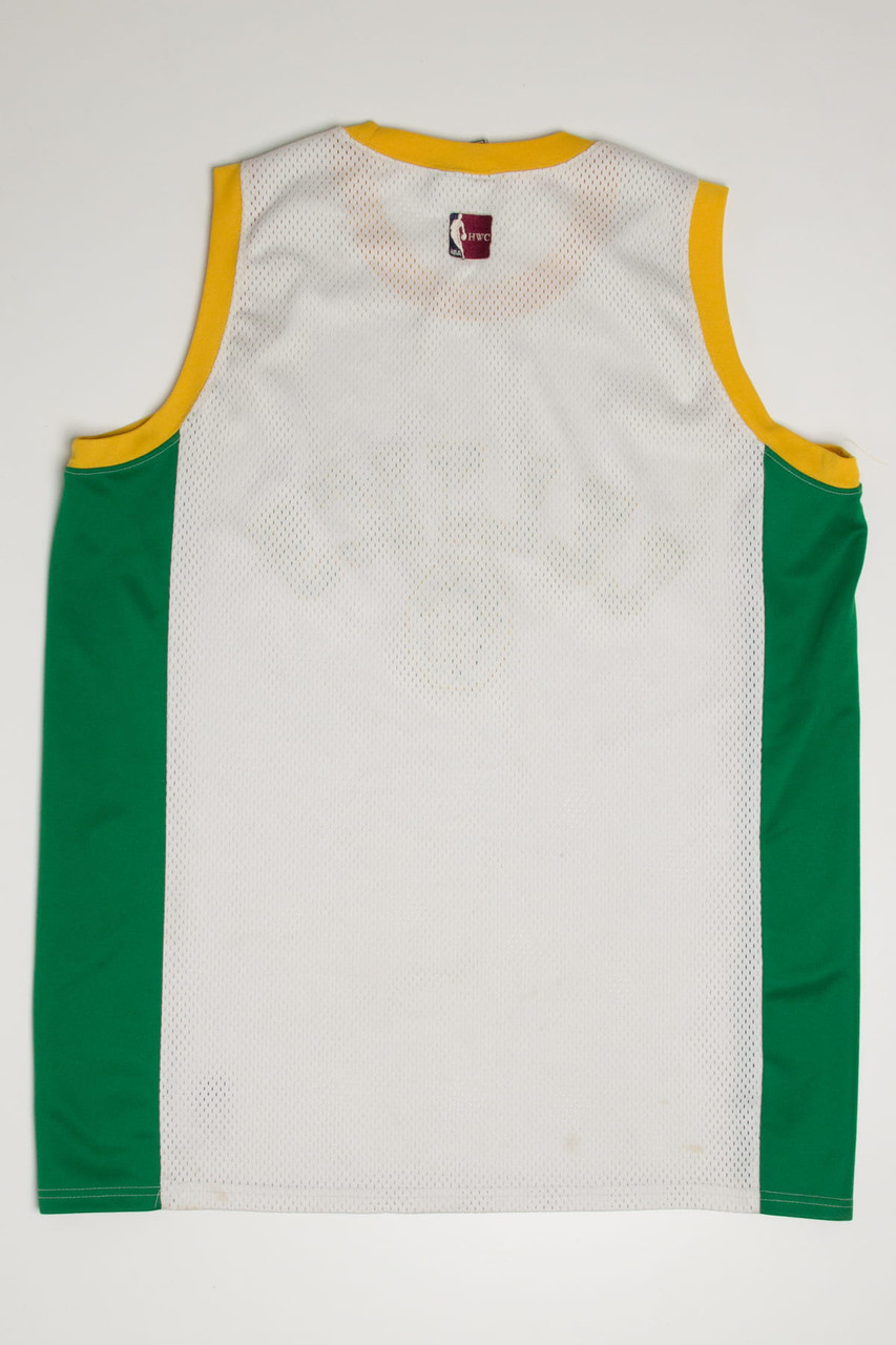 Boston Celtics Vintage Majestic Hardwood Classic Jersey Size 2XL