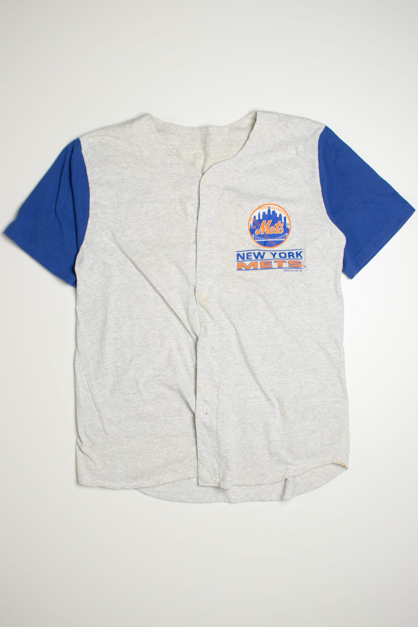 Vintage New York Mets Nikon #21 Shirt Jersey Size L - XL Chest 24