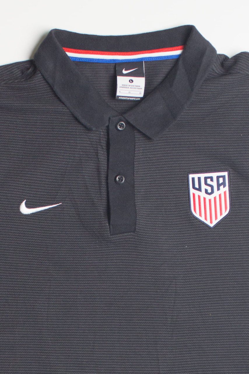 Vintage USA Soccer Nike Polo Shirt