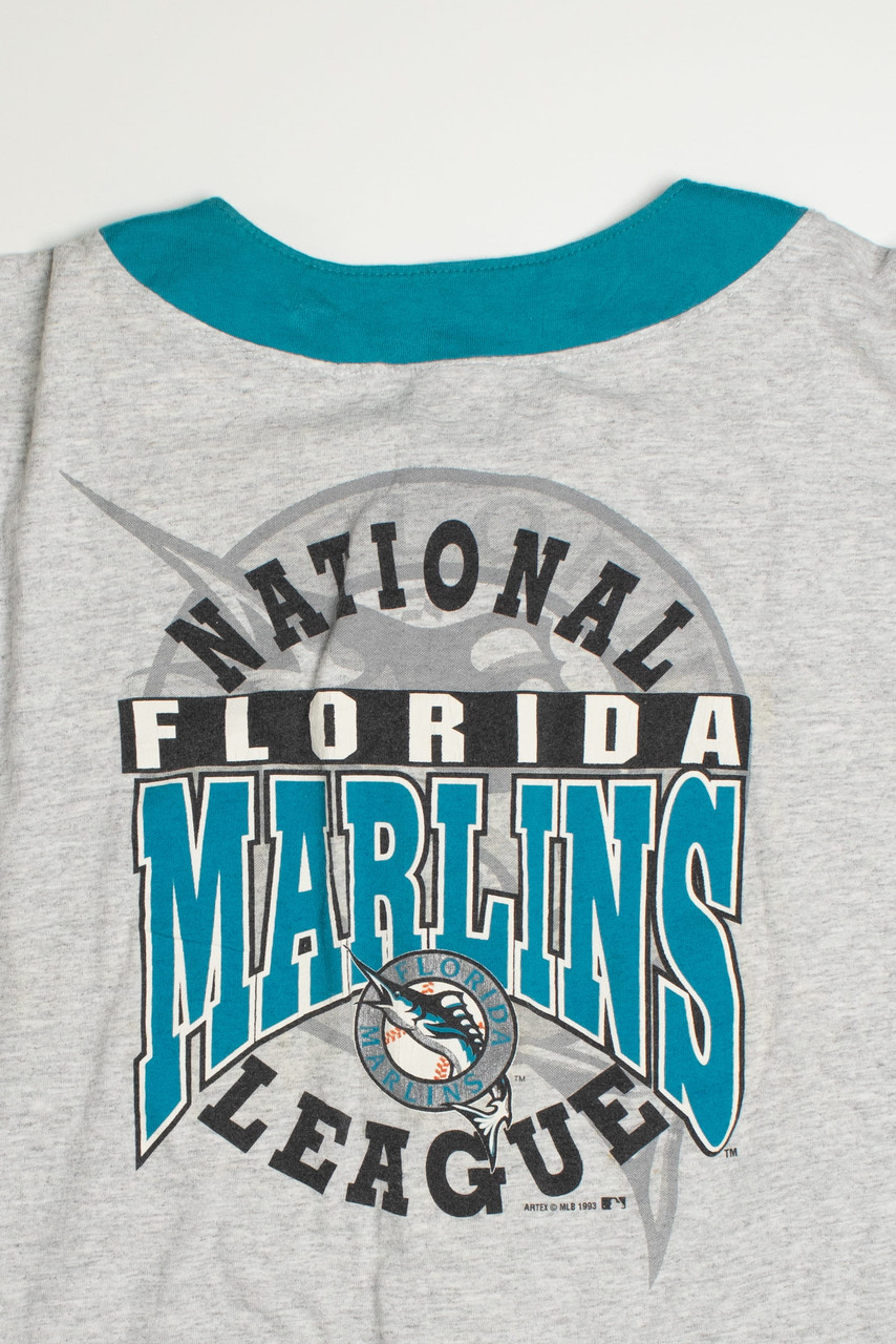 MLB, Shirts, Vintage Baseball 93 Florida Marlins Tshirt Logo 7