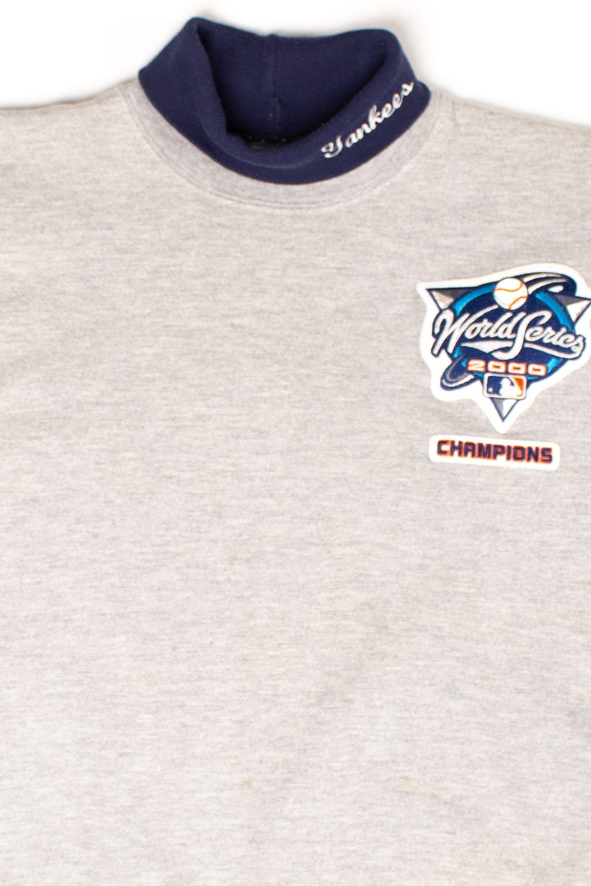 Vintage 00s Stone MLB New York Yankees Subway Series Champions 2000  Sweatshirt - Large Cotton– Domno Vintage