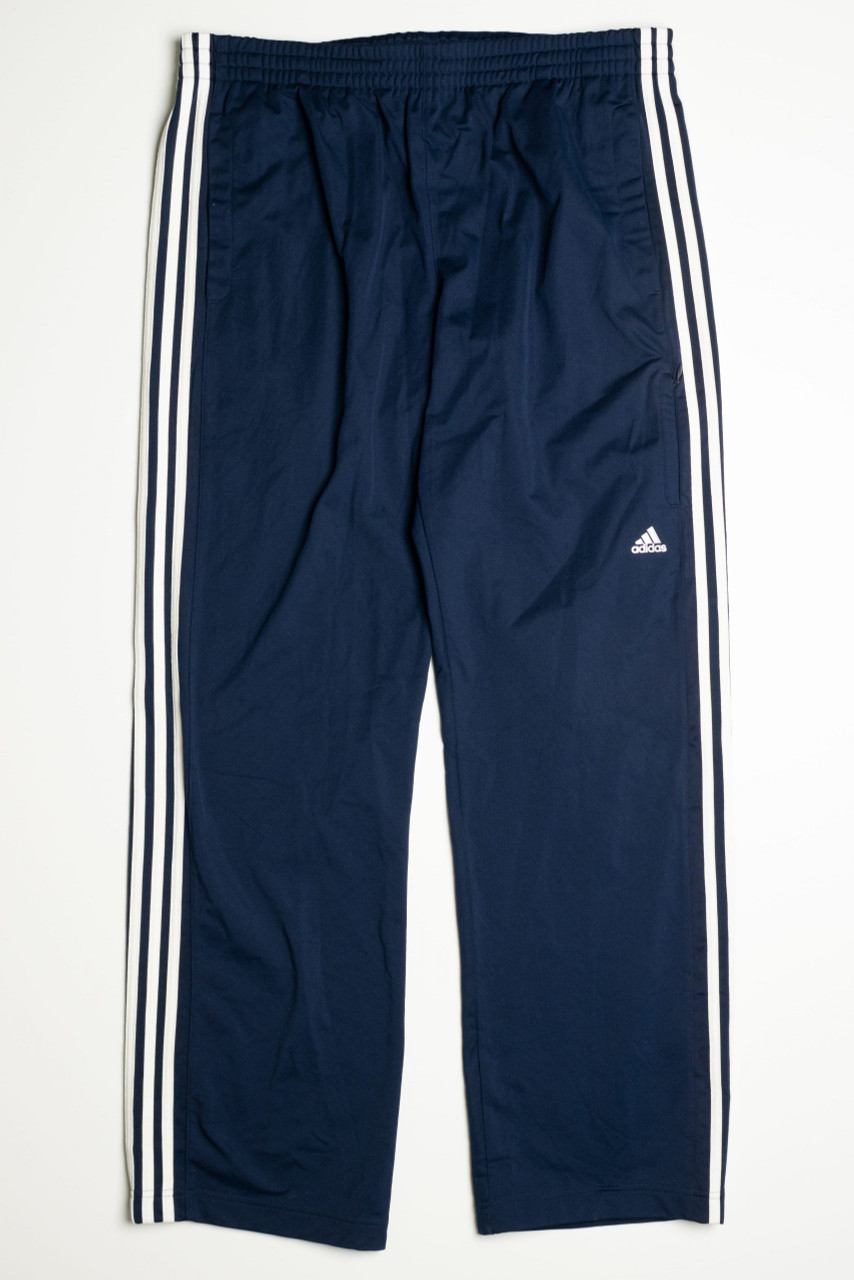 Adidas Navy Embroidered Spell Out Track Pants (L) – Jamie Online Vintage
