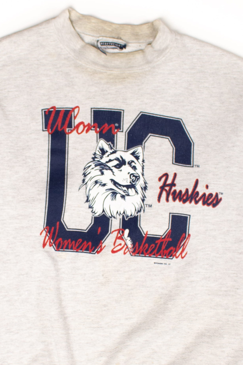 Vintage UConn Huskies Women's Basketball Sweatshirt (1997)