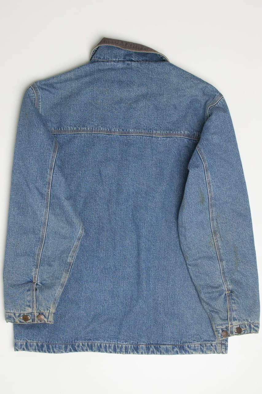 Vintage Lined Gap Corduroy Collar Denim Jacket - Ragstock.com