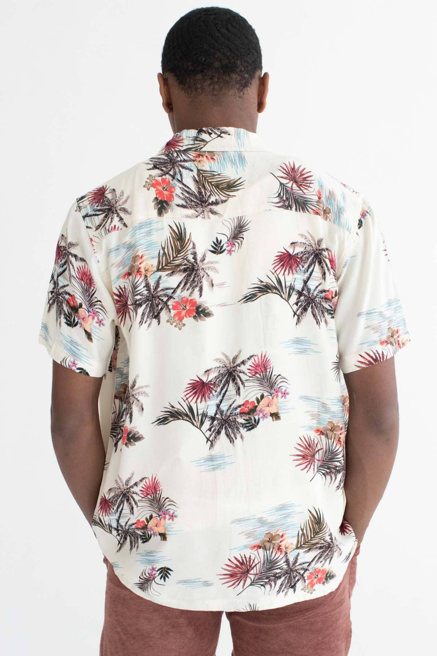 2023 Flower and Palm Trees Hawaiian Shirt - Milwaukee Brewers - Skullridding