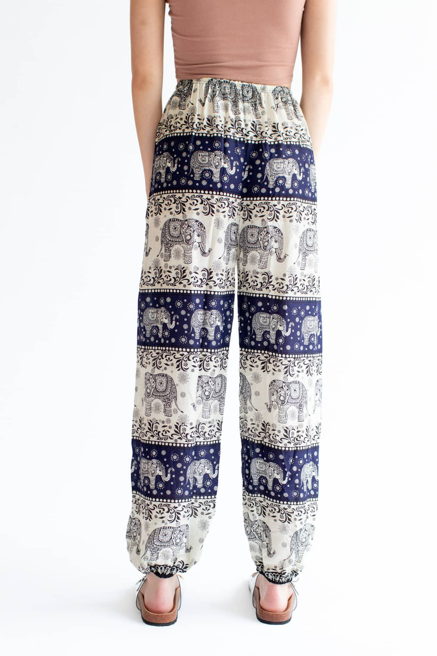 Green High Waisted Elephant pants – Threads for Education