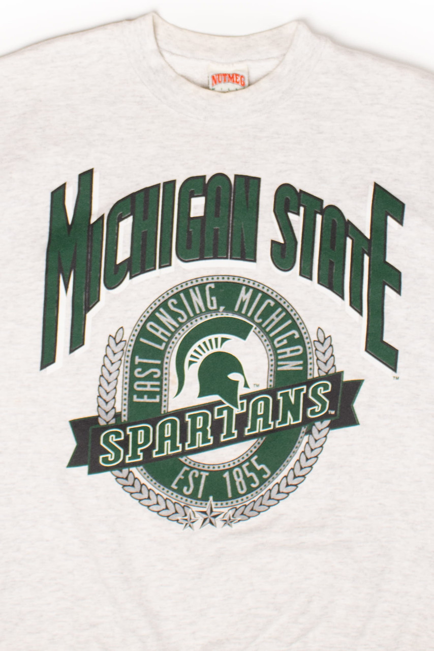 Vintage Michigan State Spartans Sweatshirt (1990s) - Ragstock.com