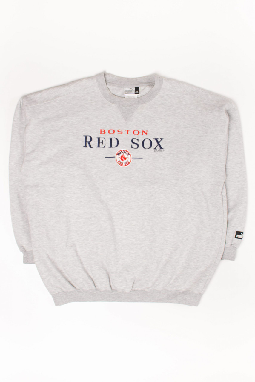 Vintage 00s Stone Lee Sport Boston Red Sox Sweatshirt - Large Cotton– Domno  Vintage