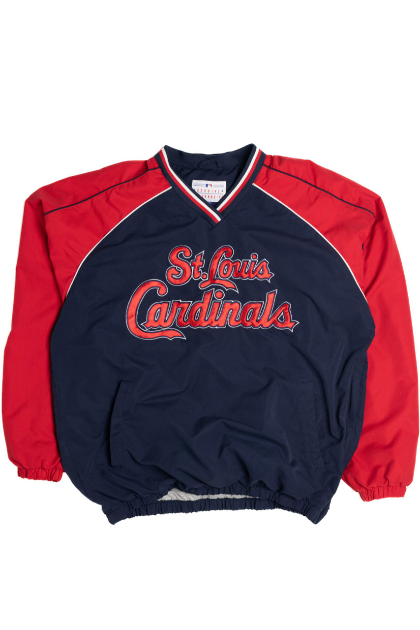 St Louis Cardinals Men's Small Pullover Jacket MLB Nike