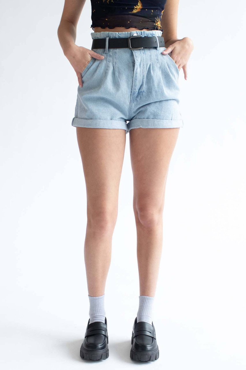 Light high store waisted shorts