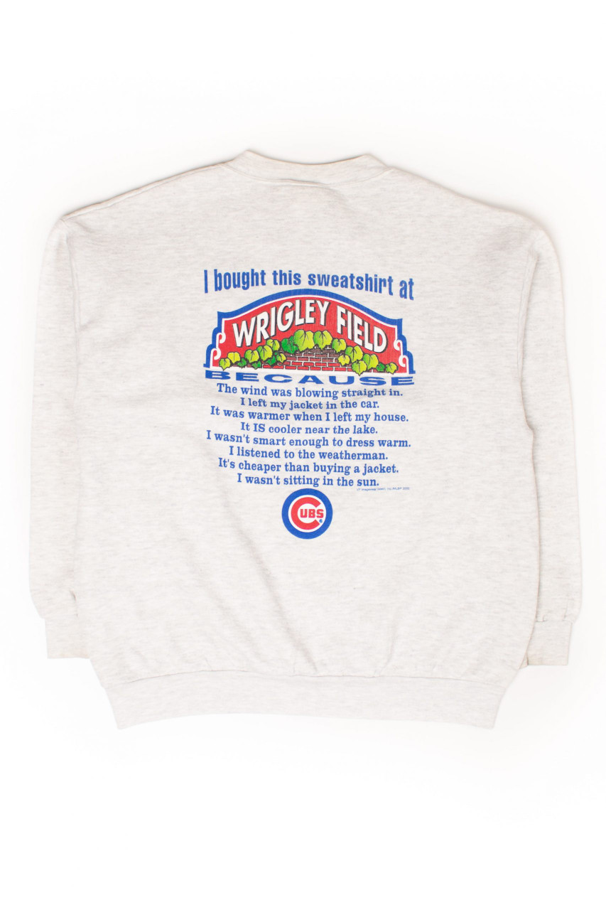 Vintage Wrigley Field Sweatshirt (2002)