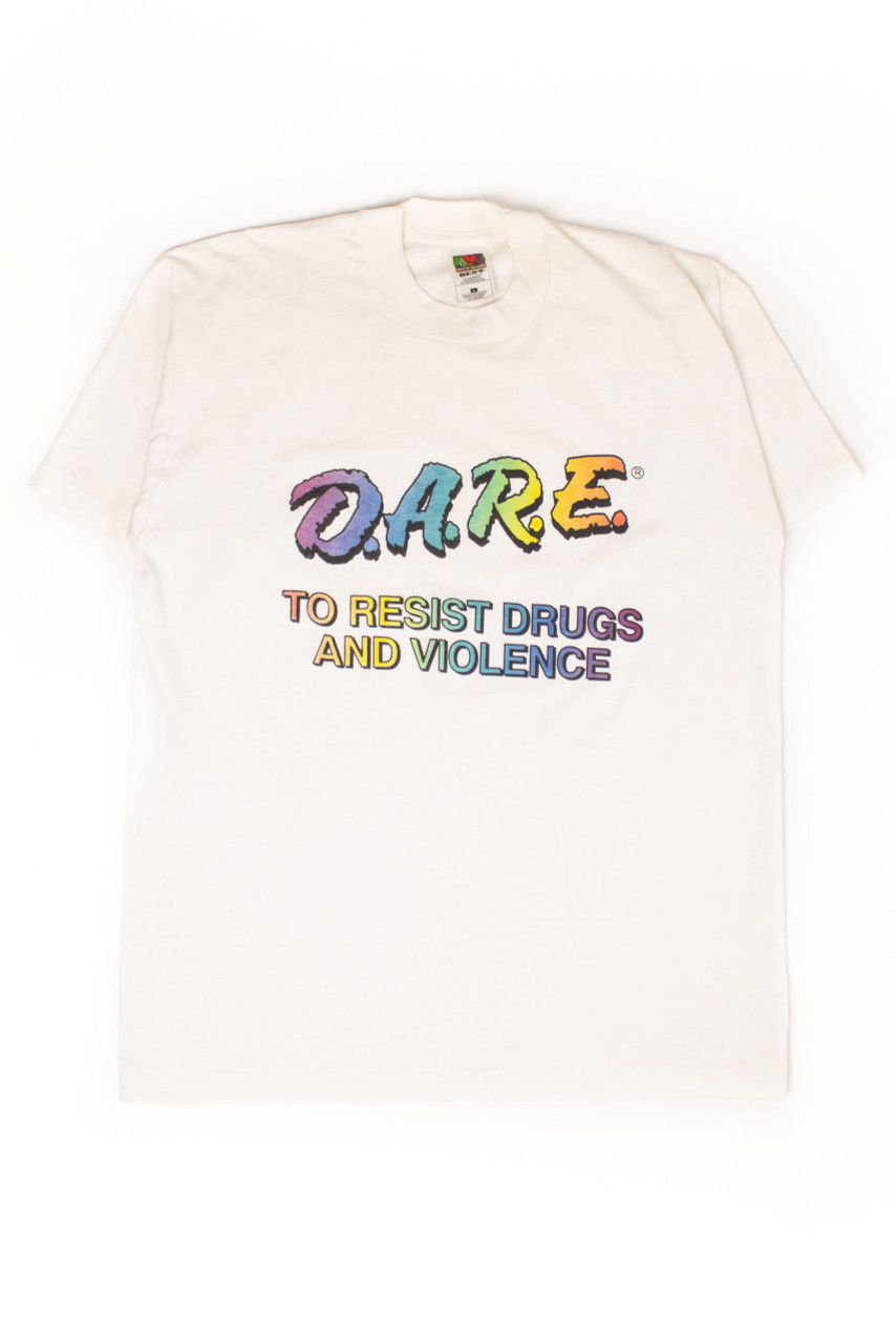 Vintage D.A.R.E. Rainbow T-Shirt (1990s)
