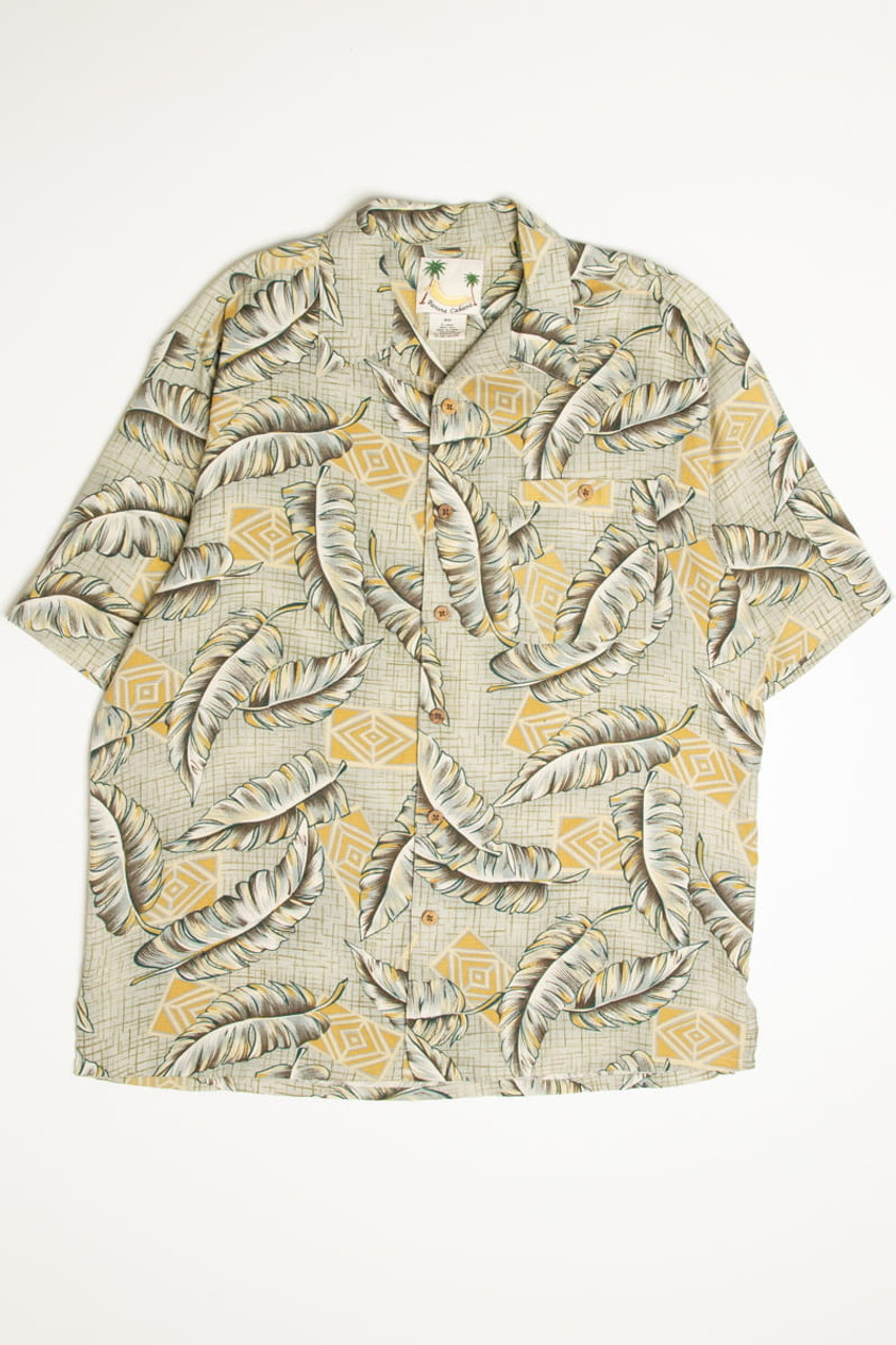Banana Cabana Silk Hawaiian Shirt - Ragstock.com