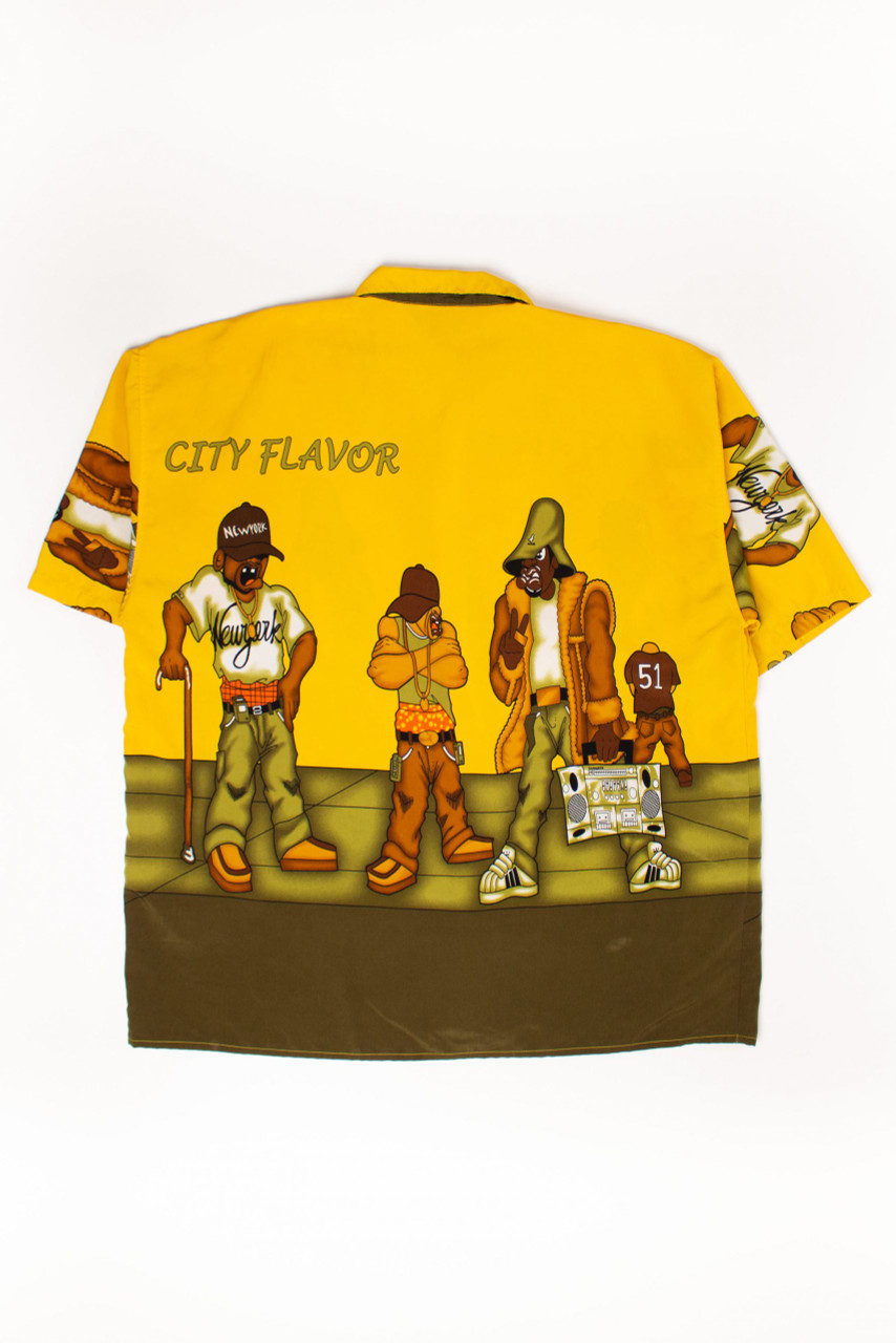 Vintage City Flavor Y2K Shirt (2000s)