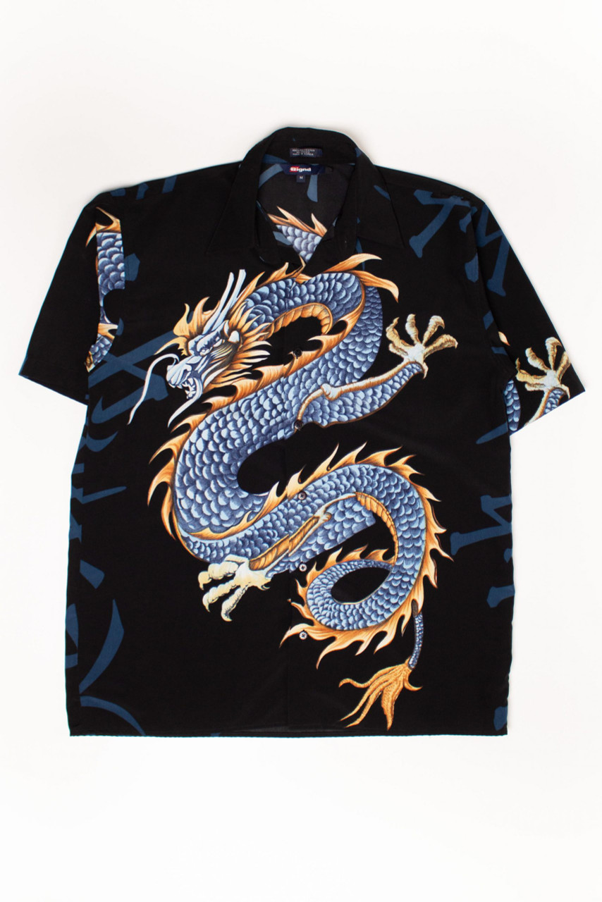 Vintage Dragon Y2K Shirt (2000s) - Ragstock.com