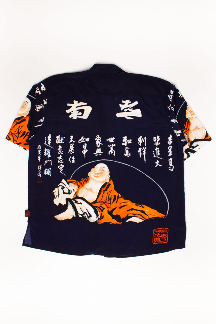 Vintage Laughing Buddha Y2K Shirt (2000s)